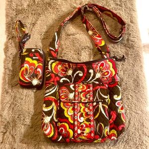 Vera Bradley crossbody purse & wallet